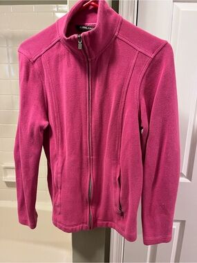 Kirkland Signature Women’s Hot Pink Full Zip Jacket. Size L.